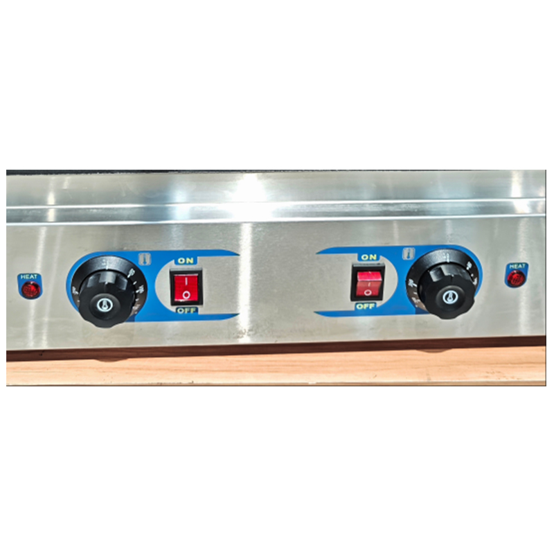 Full Flat Enamel Electric Griddle
