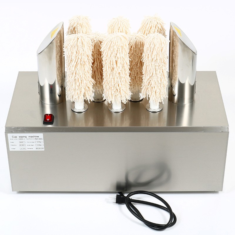 8 Heads Commercial Cup Polisher