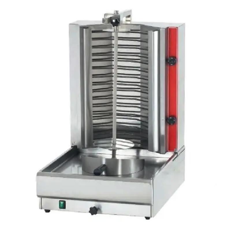 Double Tubes Heating Electric Shawarma