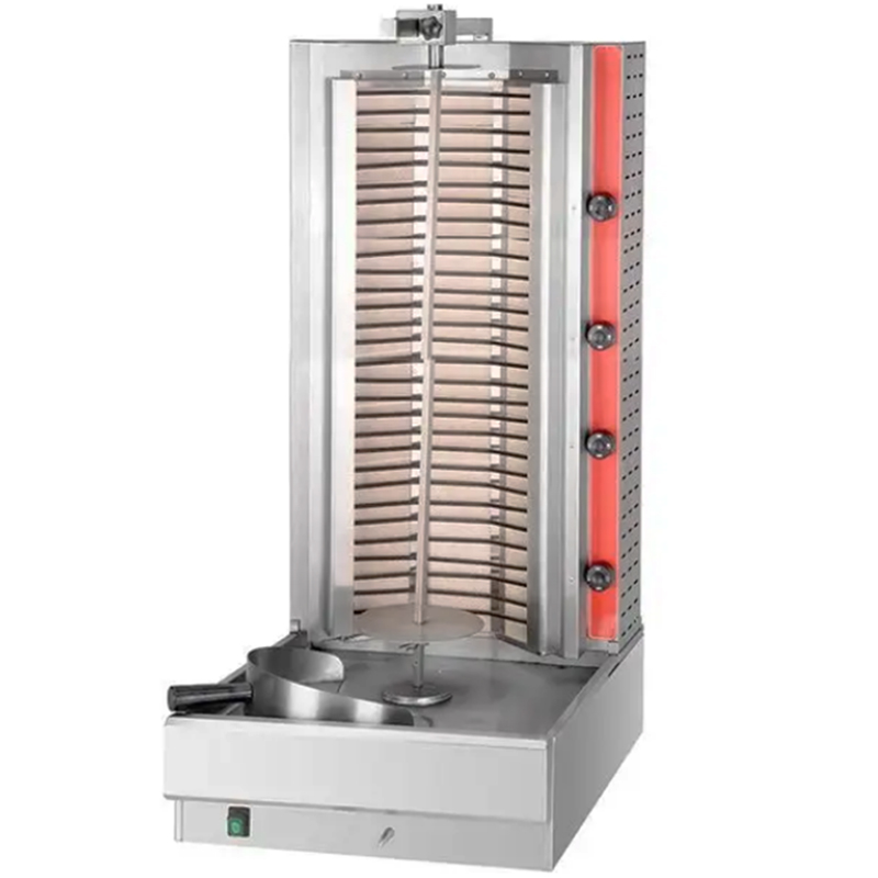 Four Tubes Heating Electric Shawarma