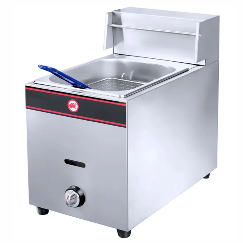 Counter Top 1-Tank 1-Basket Gas Fryer