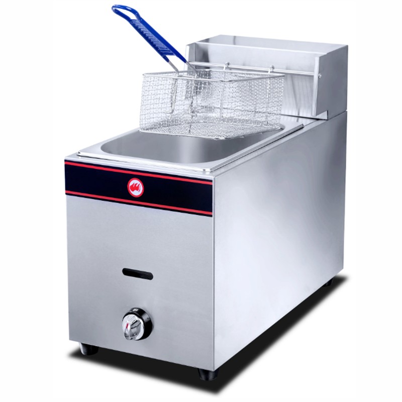 Counter Top 1-Tank 1-Basket Gas Fryer