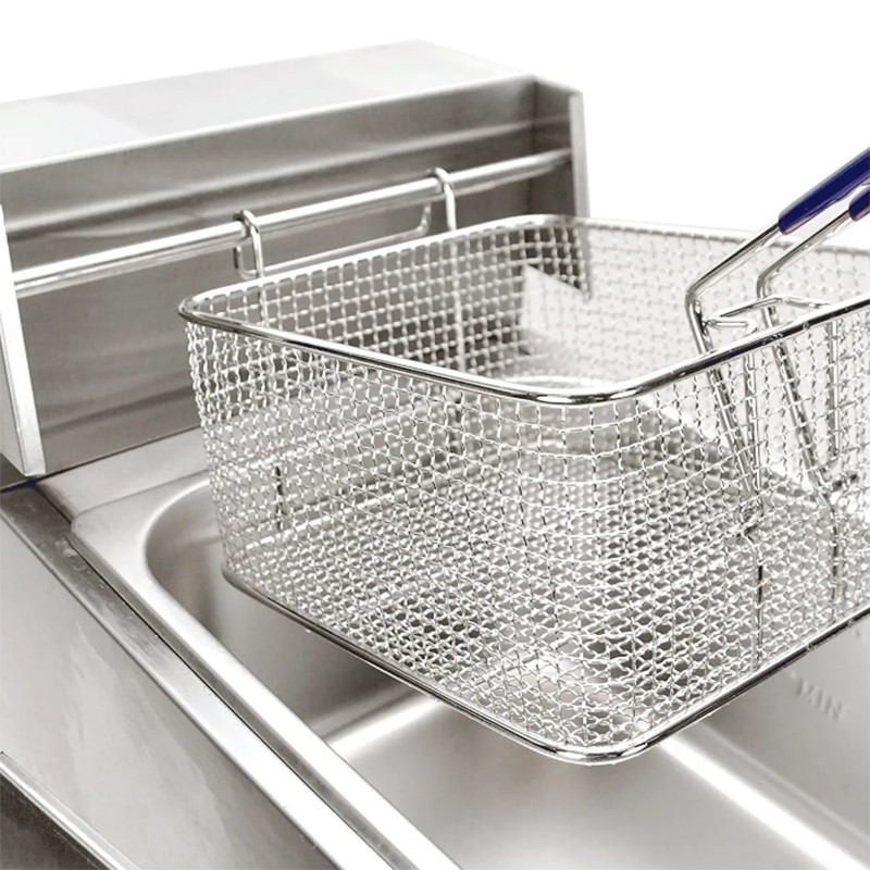 Counter Top 2-Tank 2-Basket Gas Fryer