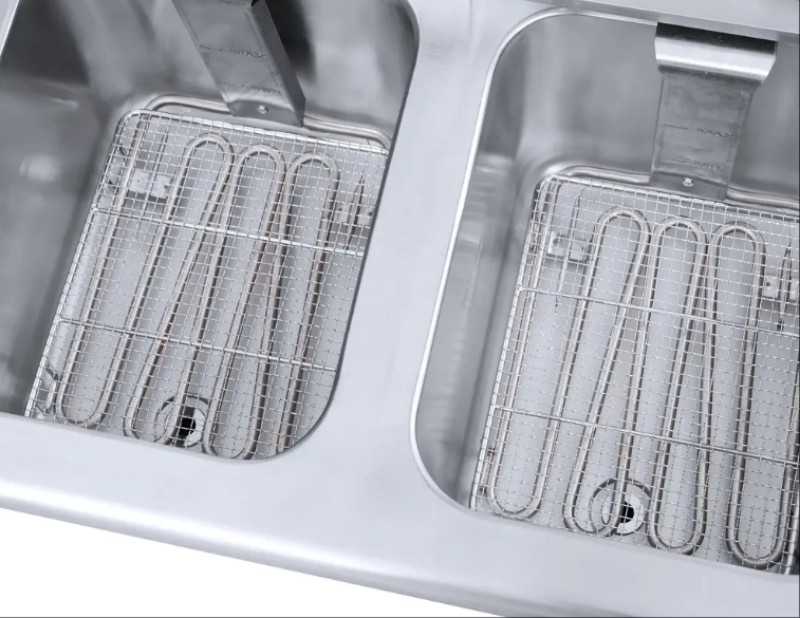 2-Tank 2-Basket Gas Fryer