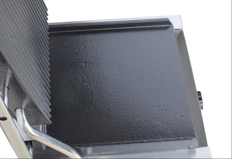 Electric Single Contact Flat+Grooved Grill