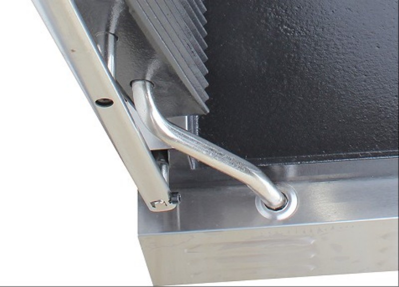 Electric Single Contact Flat+Grooved Grill