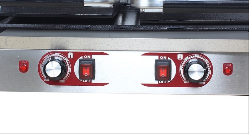 Electric Double Contact Full Flat Grill