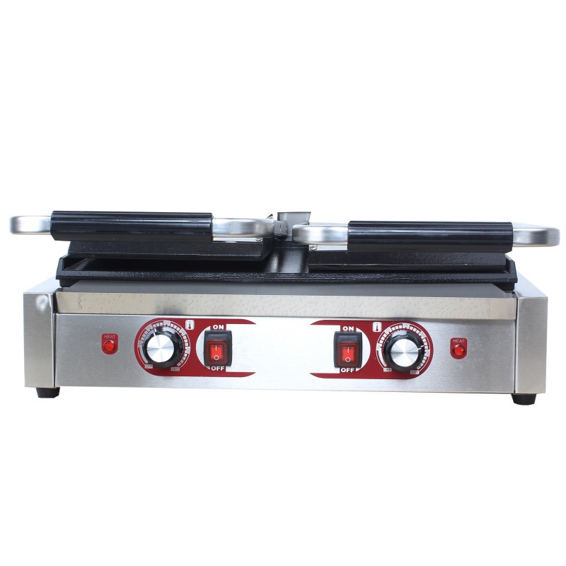 Electric Double Contact Full Flat Grill