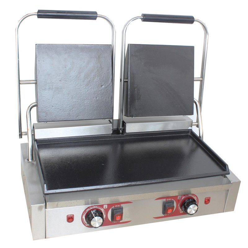 Electric Double Contact Full Flat Grill