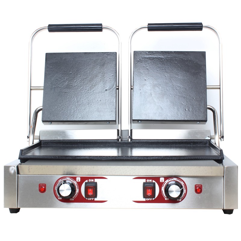 Electric Double Contact Full Flat Grill