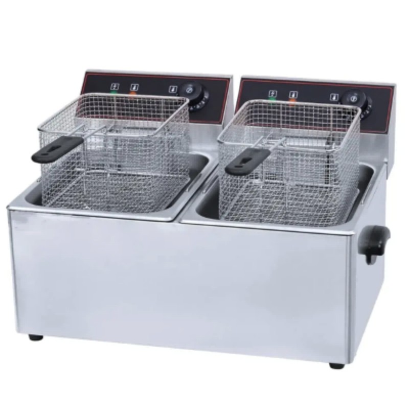 Desktop Double Cylinder 8l Electric Fryer