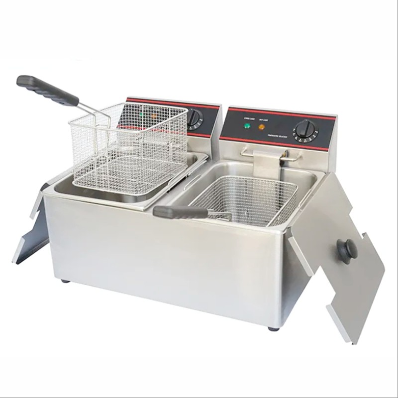 Desktop Double Cylinder 8l Electric Fryer
