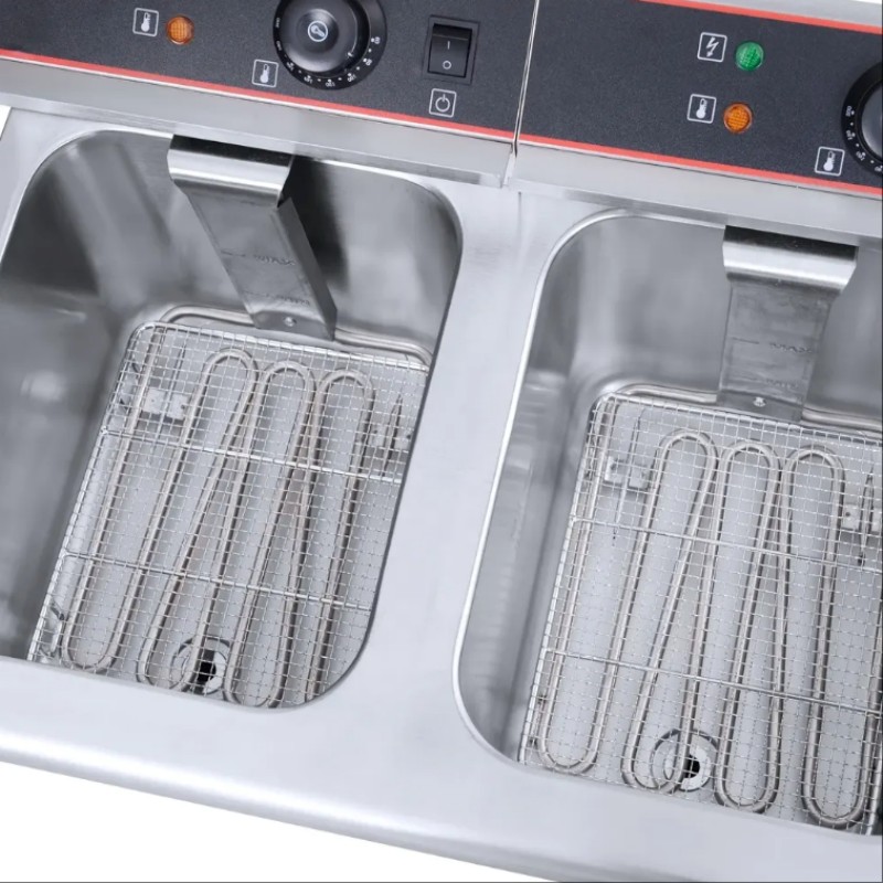 Counter Top 2-Tank Electric Fryer