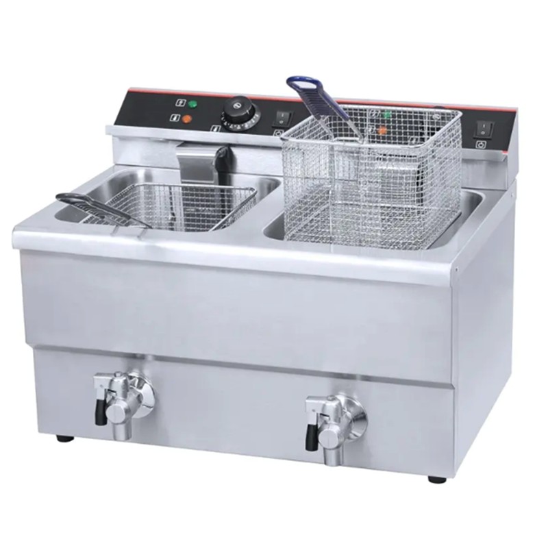 Counter Top 2-Tank Electric Fryer