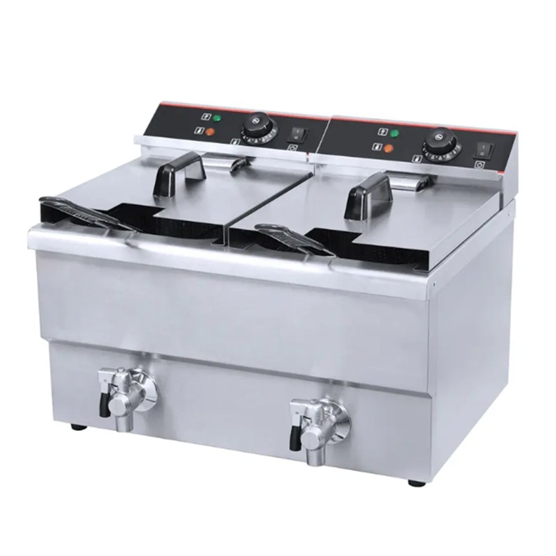Counter Top 2-Tank Electric Fryer