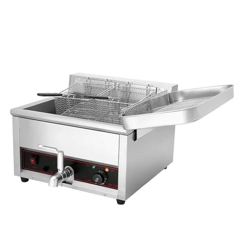 Large Table Electric Single Contact Fryer