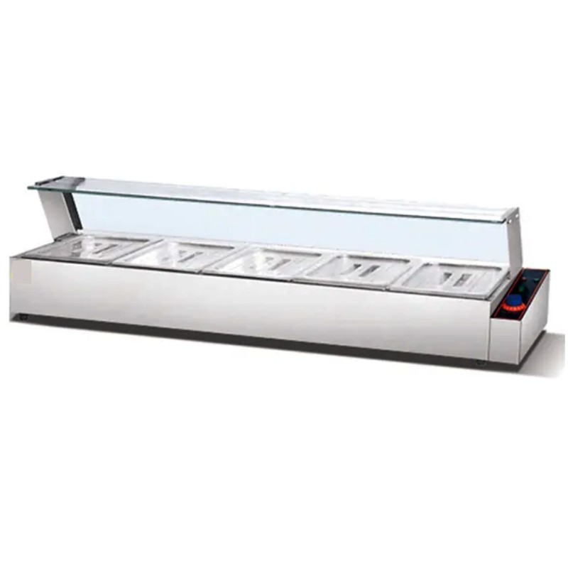 Five Pans Electric Bain Marie
