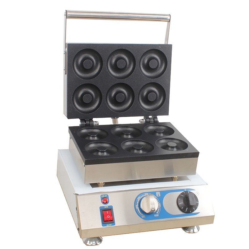 Six Grids Electric Donuts Grill