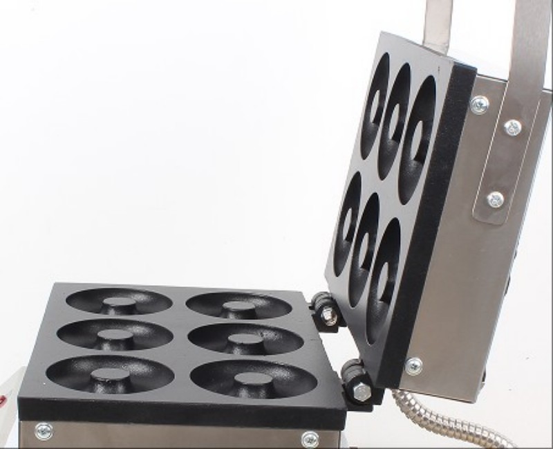 Six Grids Electric Donuts Grill