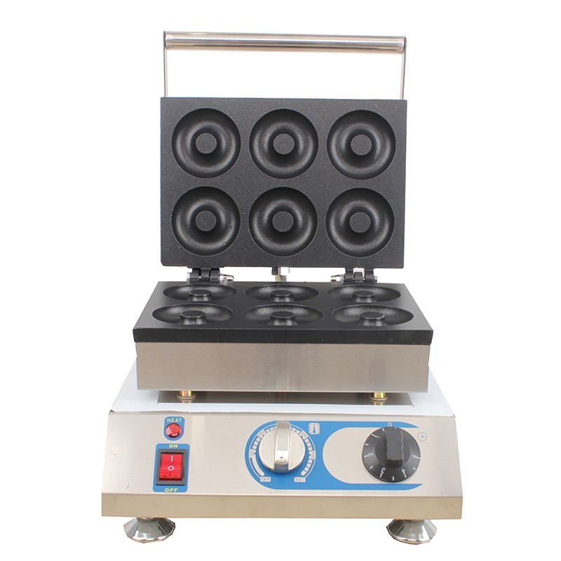 Six Grids Electric Donuts Grill