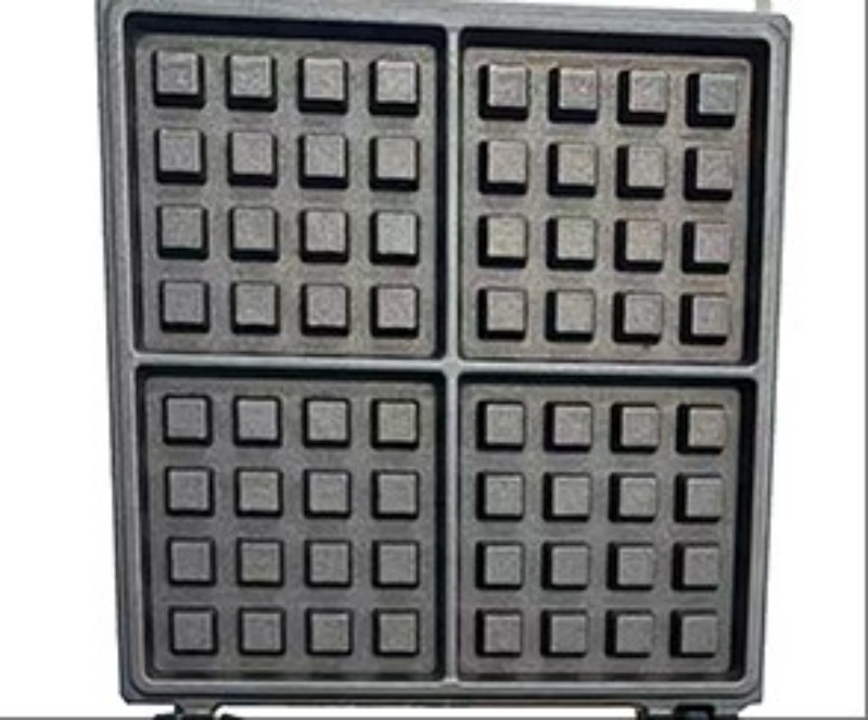 Digitial Four Grids Waffle Grill