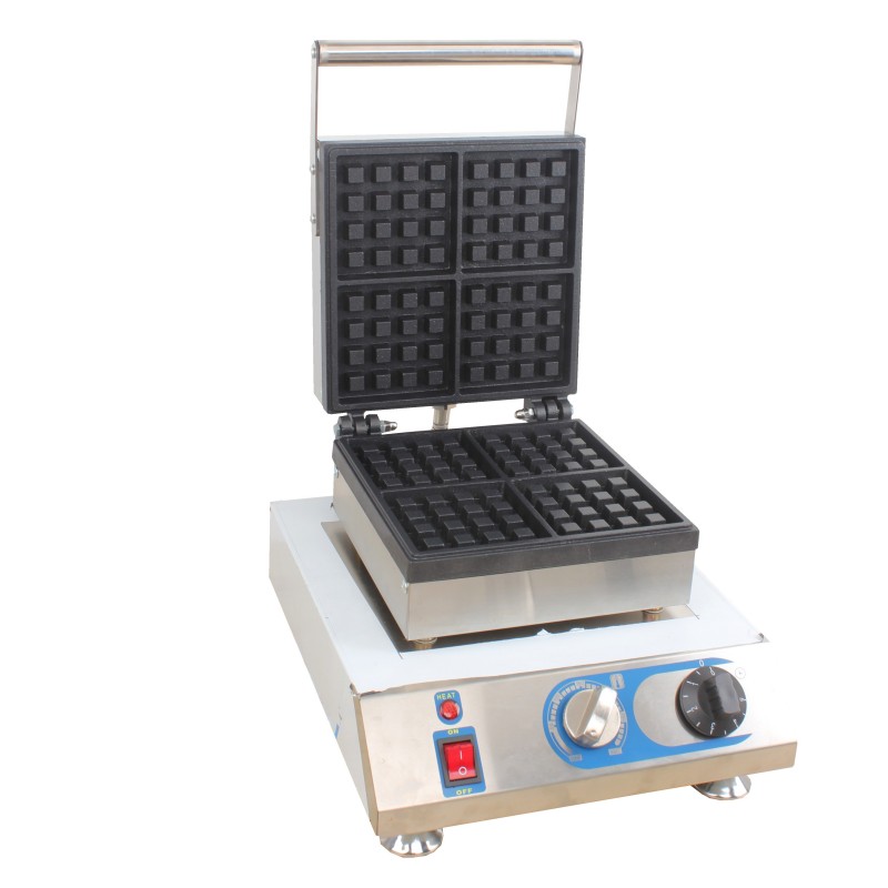 4 Grids Large Grid Waffle Maker