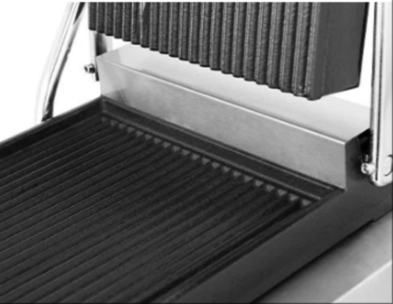 Large Electric Single Contact Full Grooved Grill