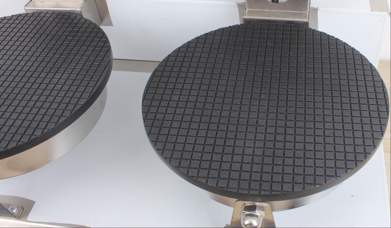 Professional 2-Plate Rolled Sugar Cone Maker