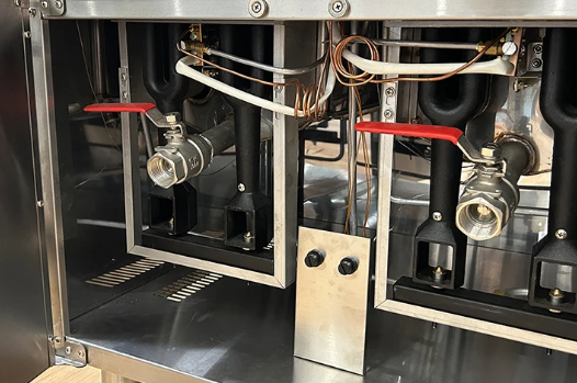 Gas 2-Tank Fryer With Cabinet