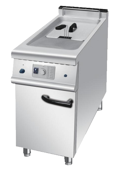 Gas 1-Tank Deep Fryer With Cabinet