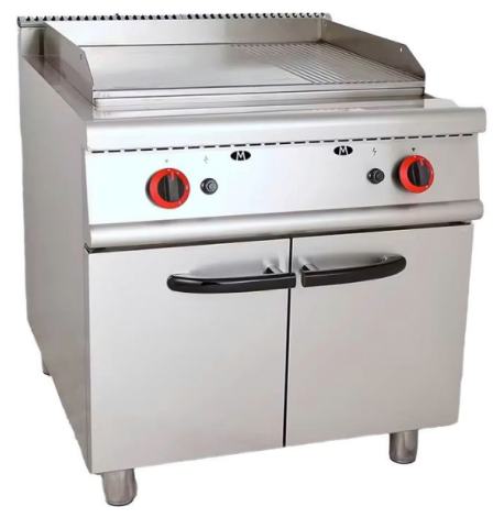 Gas Griddle With Cabinet