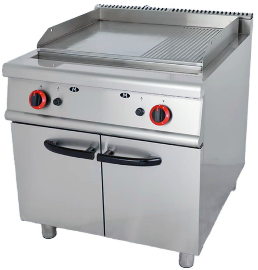 Gas Griddle With Cabinet