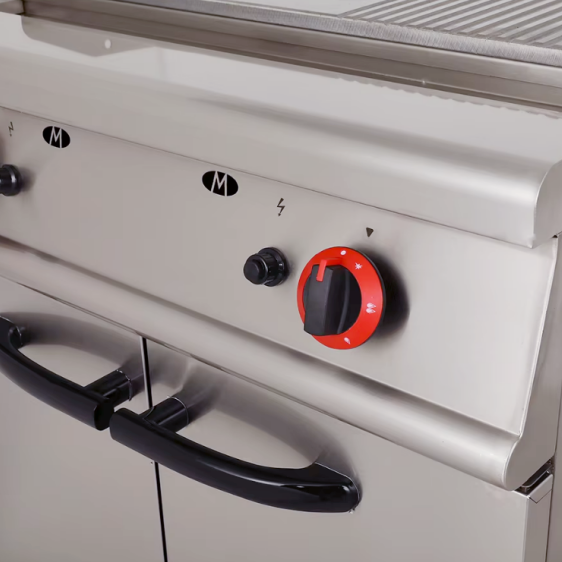 Gas Griddle With Cabinet