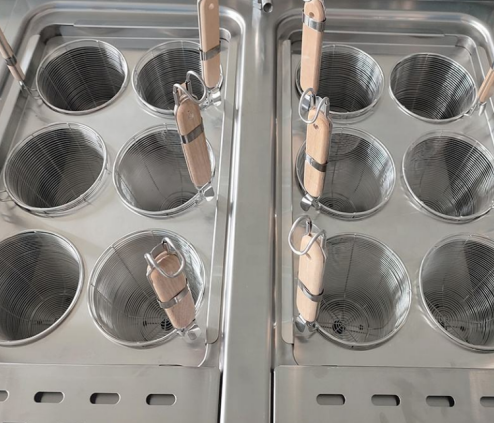 Gas Convection Circular Pasta Cooker With Cabinet