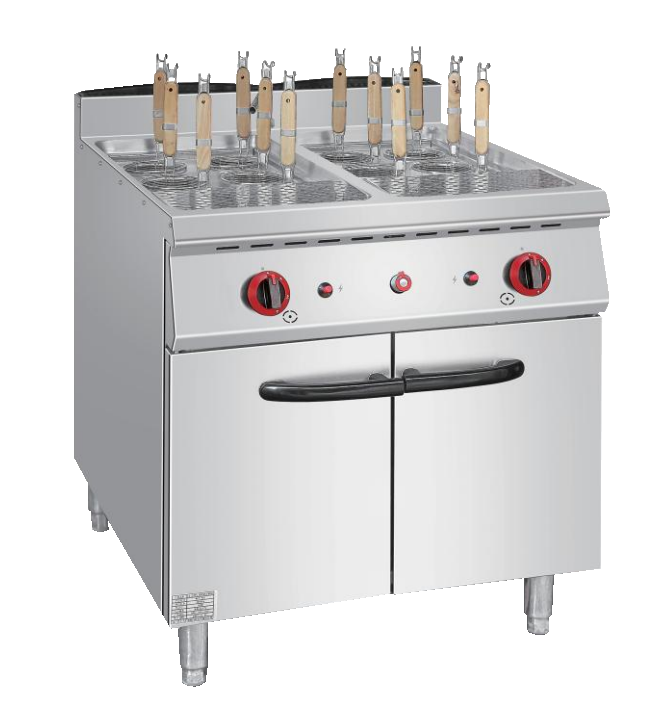 Gas Convection Circular Pasta Cooker With Cabinet