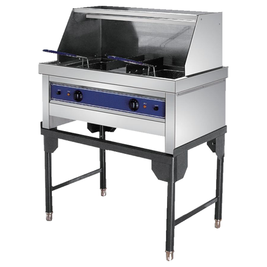 2-Tank 2-Basket Electric Fryer