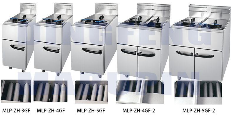 Vertical Gas 1-Tank  Fryer
