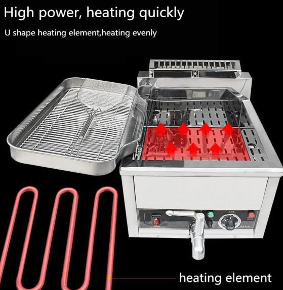 Table Top Electric Double Contact Fryer