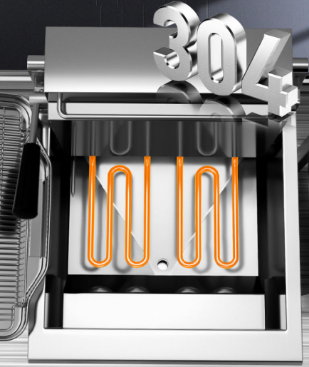 Vertical Multi-Function Electric Fryer