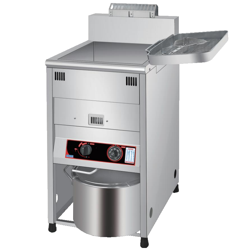 Vertical Multi-Function Gas Fryer Gas Deep Fat Fryer Commercial