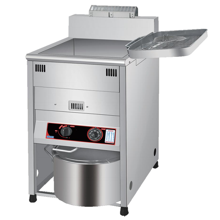 Commercial Potato Chips Gas Deep Fat Fryer