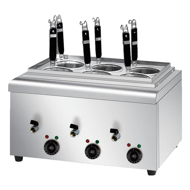 Desktop Electric Pasta Cooker With 6 Basket