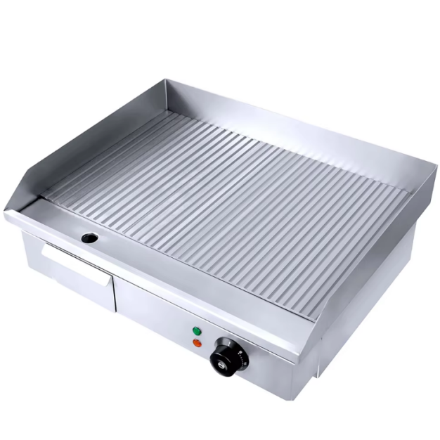 Commercial Electric Full Grooved Griddle
