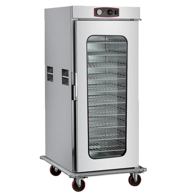 Electric Mobile Food Warmer Cart with Wheels