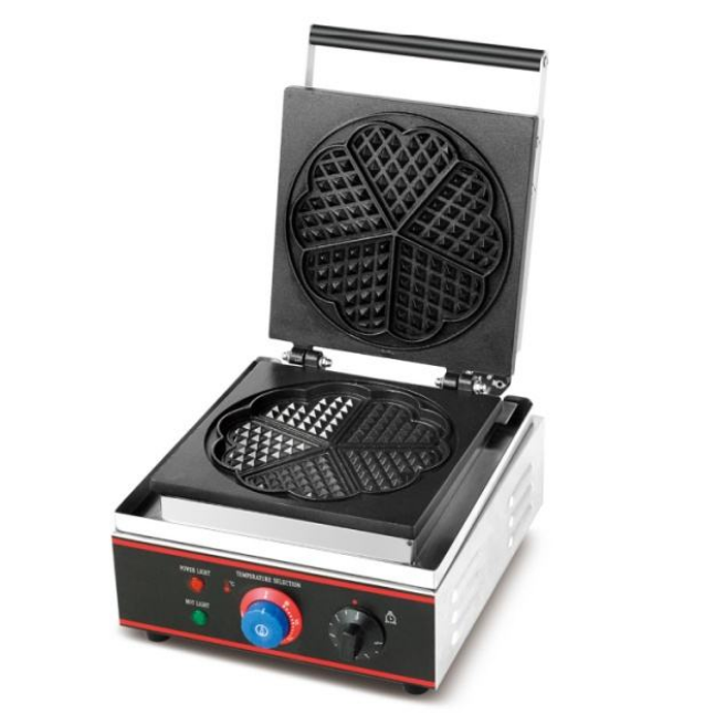 Electric Heart-Shaped Waffle Baker