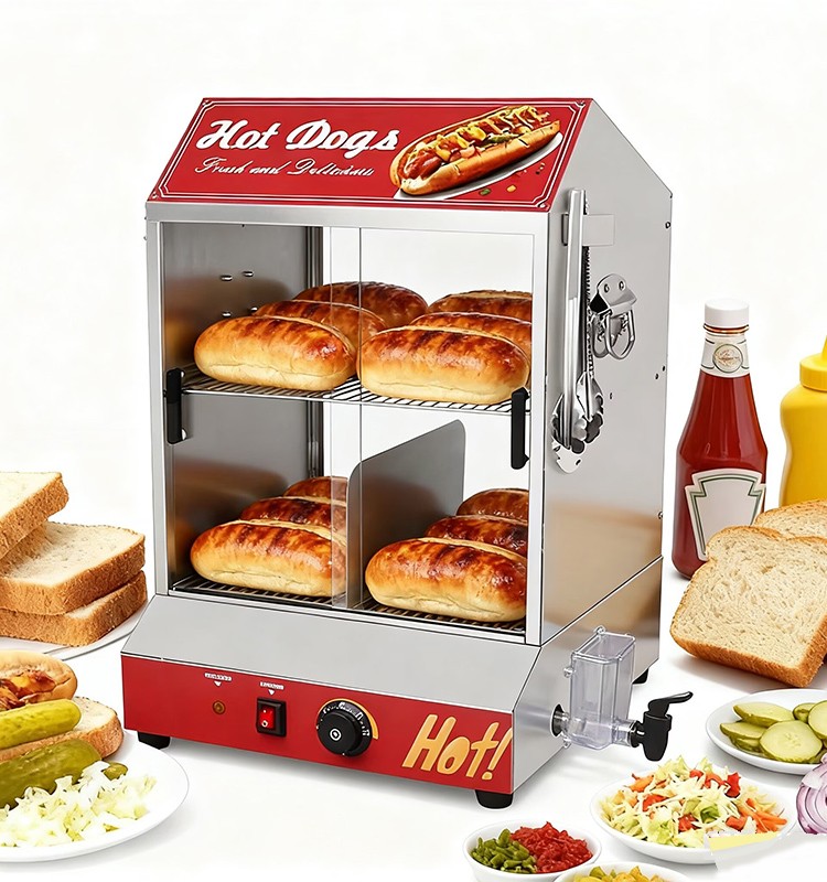 Commercial Hot Dog Bun Warmer
