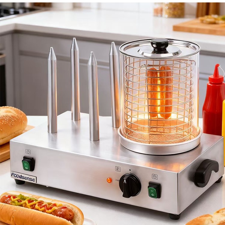 Electric Grill Hot Dogs