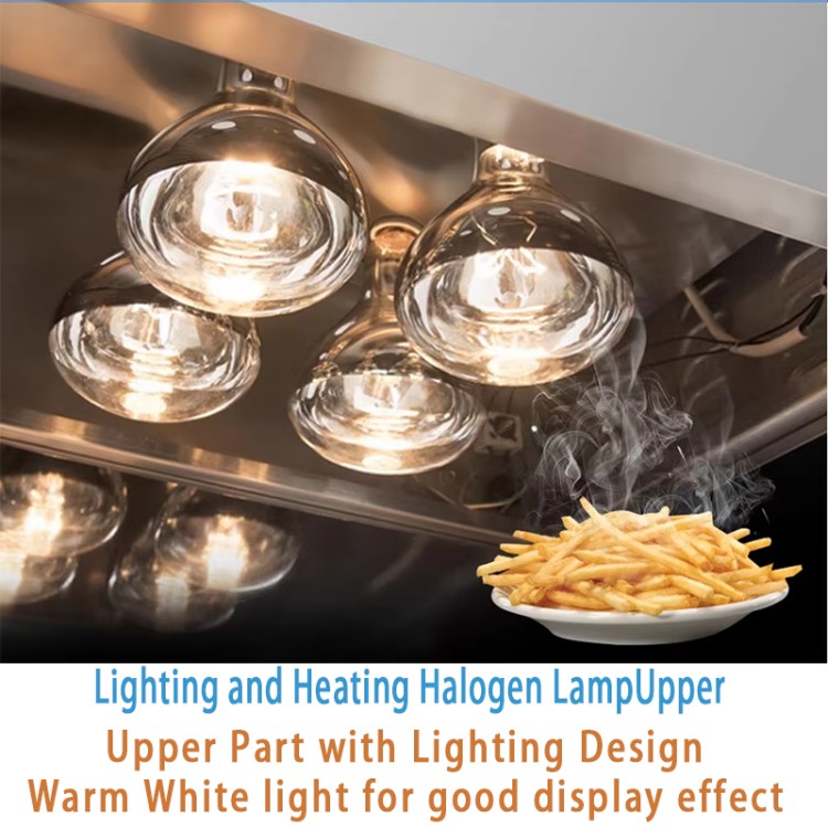 Vertical French Fries Warmer Station