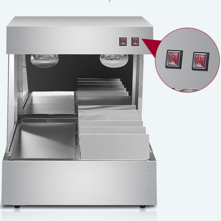 Commercial Chips Warmer French Fries Display